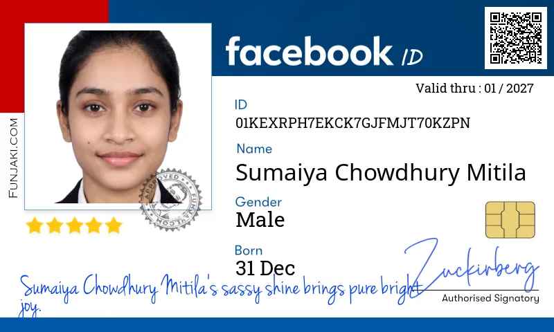 Facebook ID Card