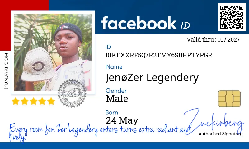 Facebook ID Card