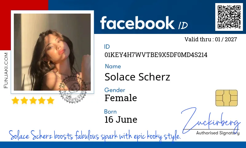 Facebook ID Card