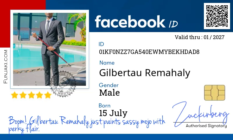 Facebook ID Card