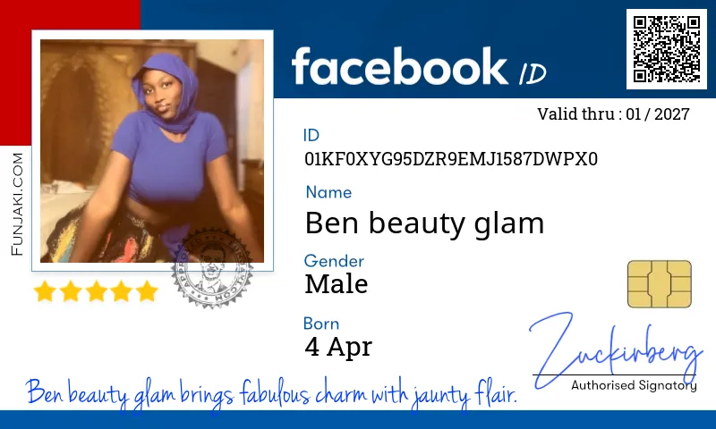 Facebook ID Card