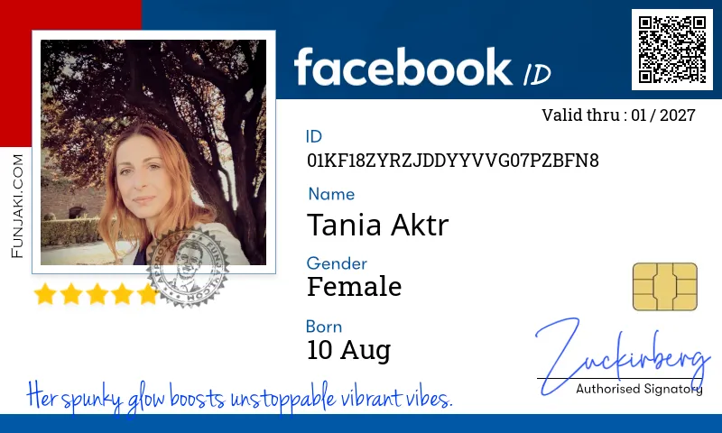 Facebook ID Card