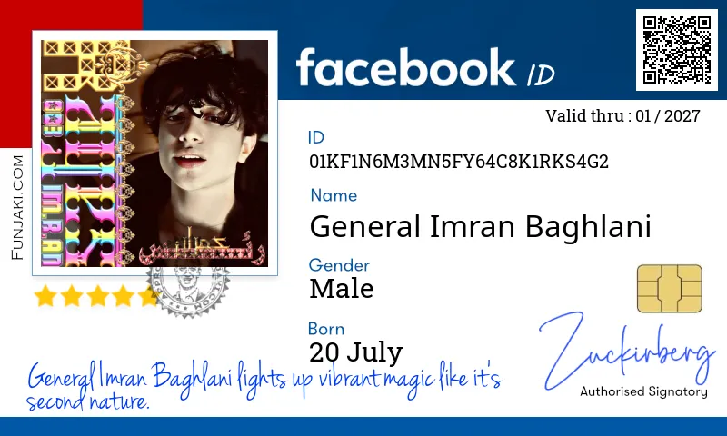 Facebook ID Card