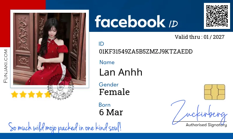 Facebook ID Card