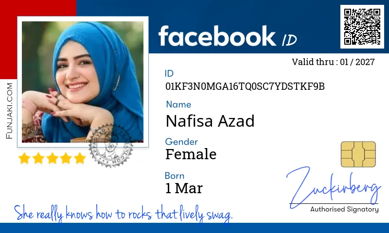Facebook ID Card