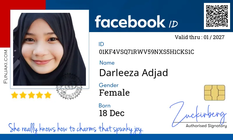 Facebook ID Card