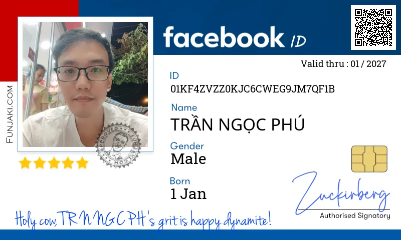 Facebook ID Card