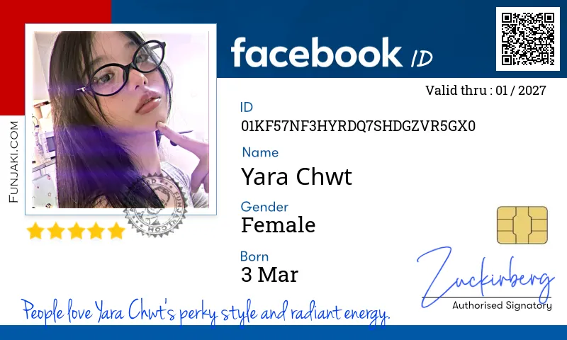 Facebook ID Card