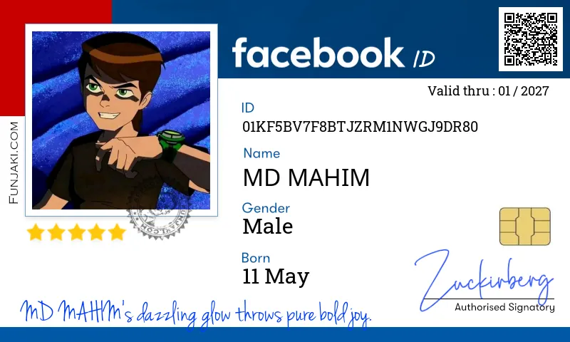 Facebook ID Card