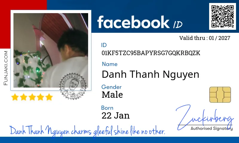 Facebook ID Card