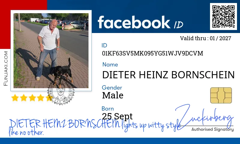 Facebook ID Card