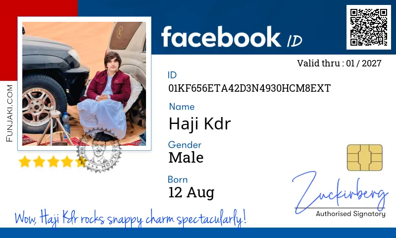 Facebook ID Card