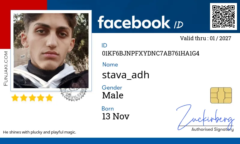 Facebook ID Card