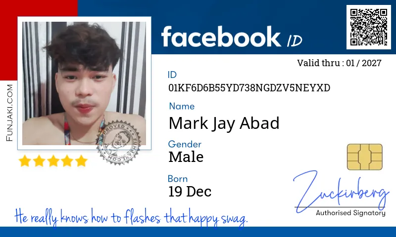 Facebook ID Card