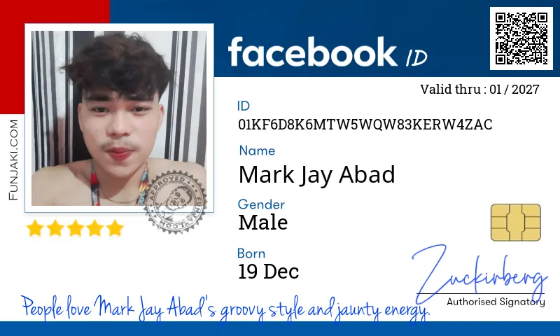 Facebook ID Card