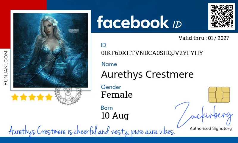 Facebook ID Card