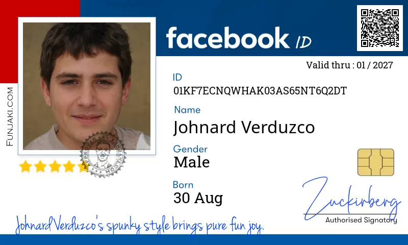 Facebook ID Card