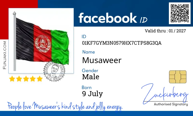 Facebook ID Card