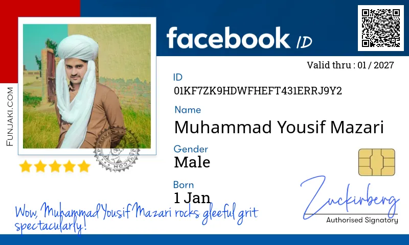Facebook ID Card