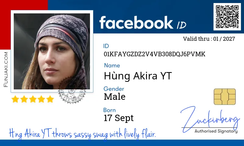Facebook ID Card