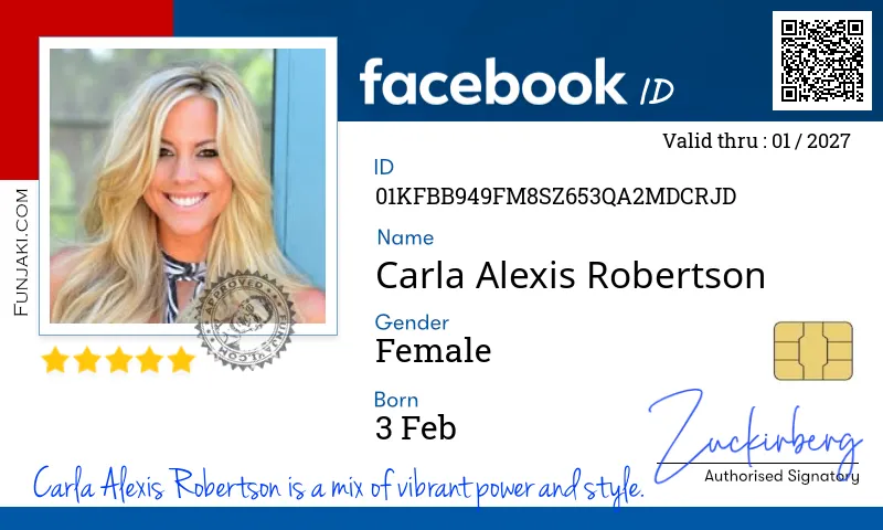 Facebook ID Card