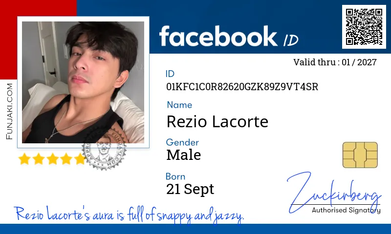 Facebook ID Card
