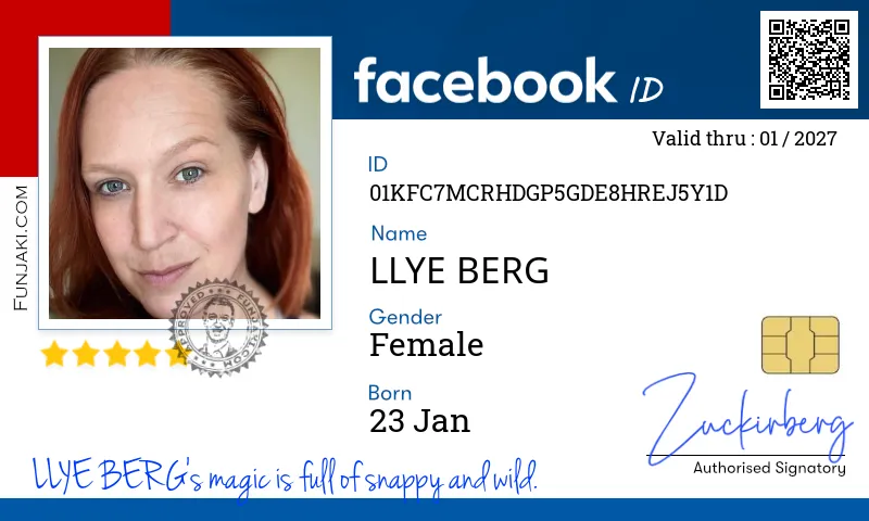 Facebook ID Card