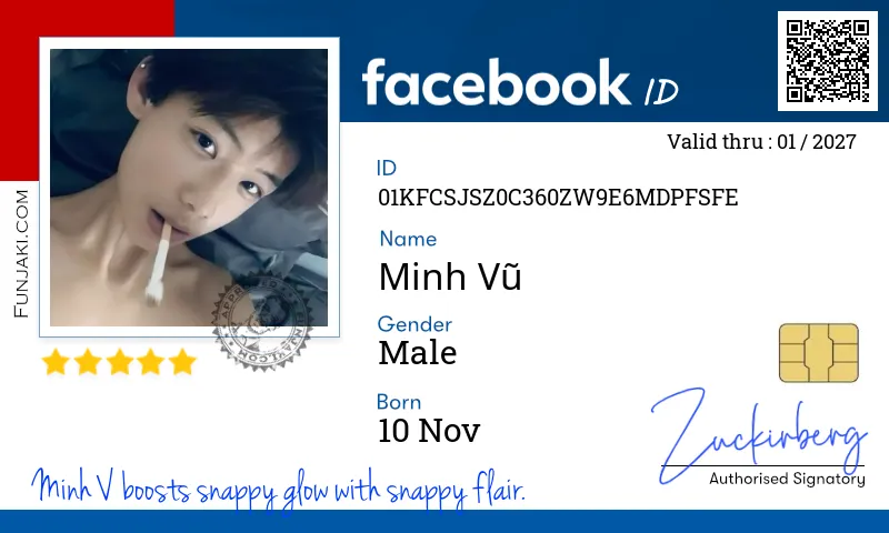 Facebook ID Card
