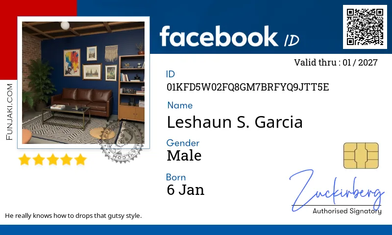 Facebook ID Card