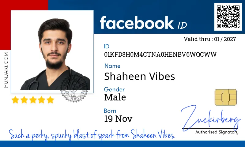 Facebook ID Card