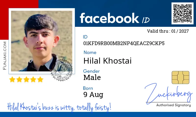 Facebook ID Card