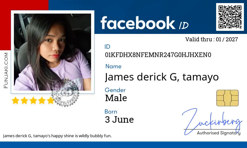 Facebook ID Card
