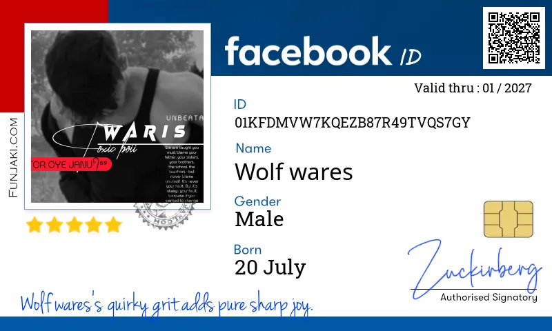 Facebook ID Card