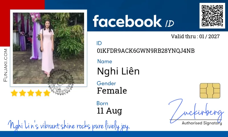Facebook ID Card