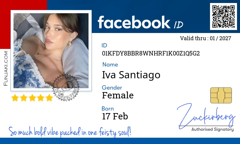 Facebook ID Card