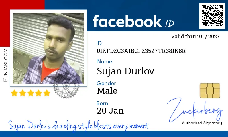 Facebook ID Card