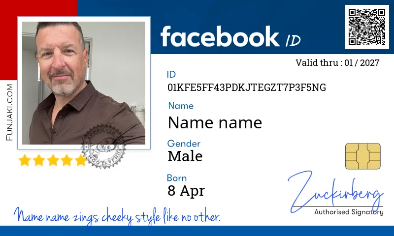 Facebook ID Card