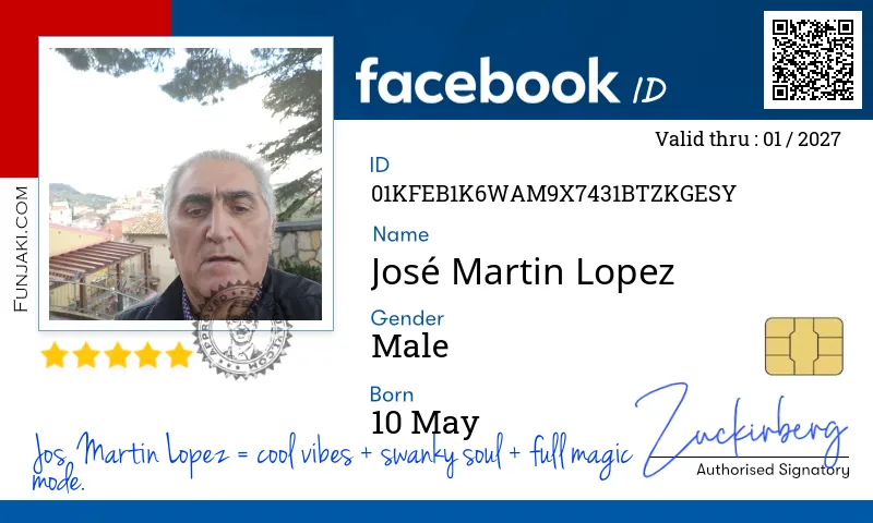 Facebook ID Card