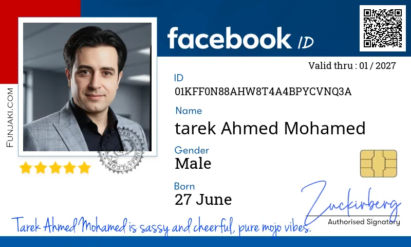 Facebook ID Card