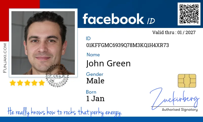 Facebook ID Card