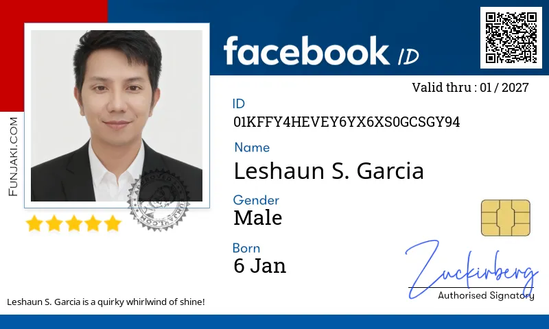 Facebook ID Card