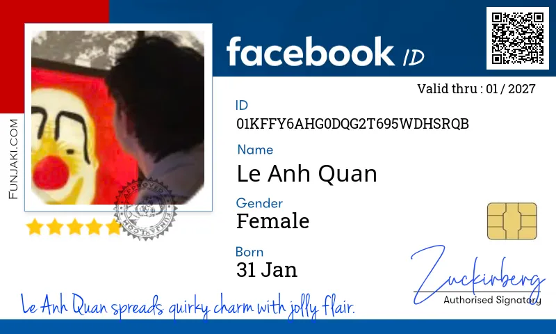 Facebook ID Card