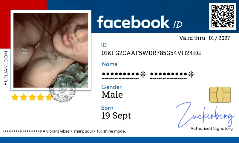 Facebook ID Card