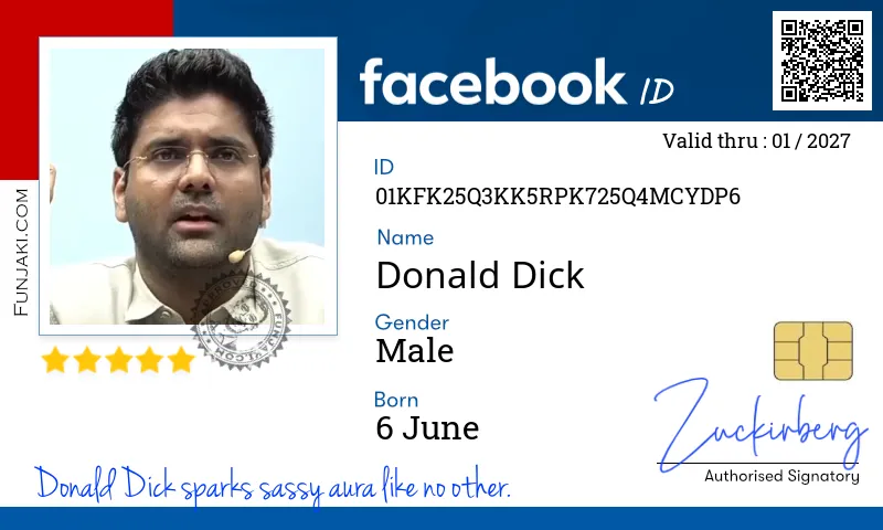 Facebook ID Card
