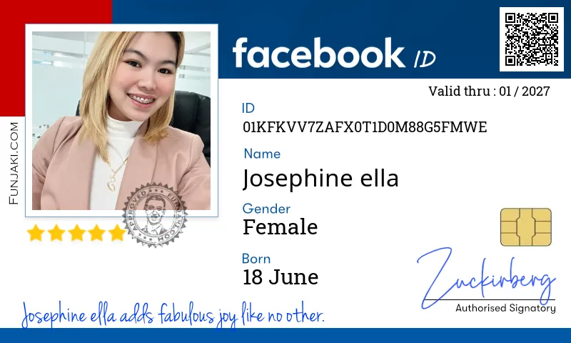 Facebook ID Card