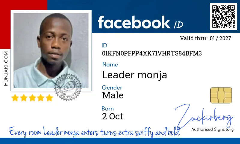 Facebook ID Card