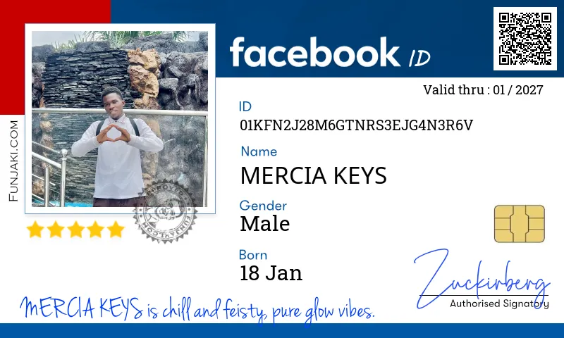 Facebook ID Card