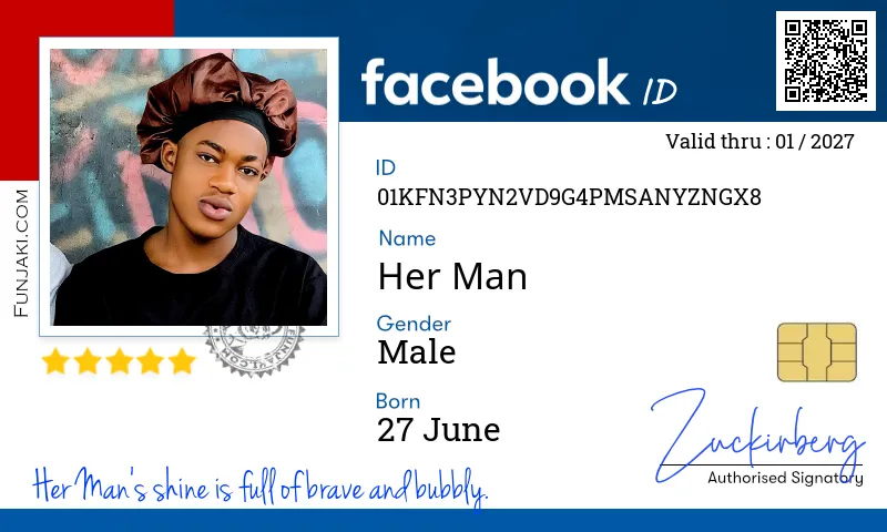 Facebook ID Card