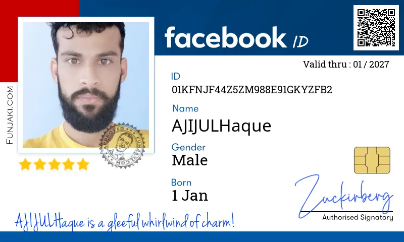Facebook ID Card