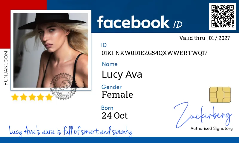 Facebook ID Card